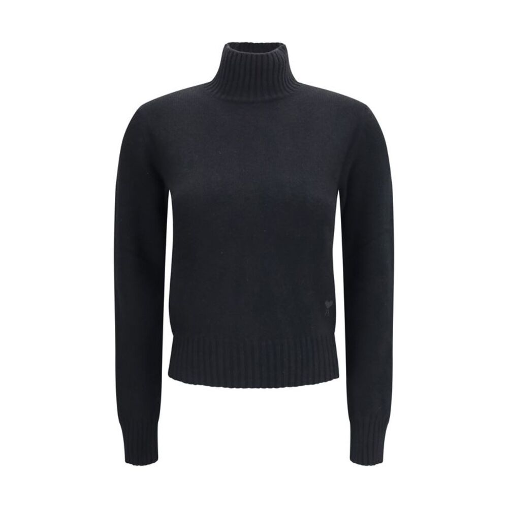 Ami Paris Women Ami De Coeur Turtleneck Sweater